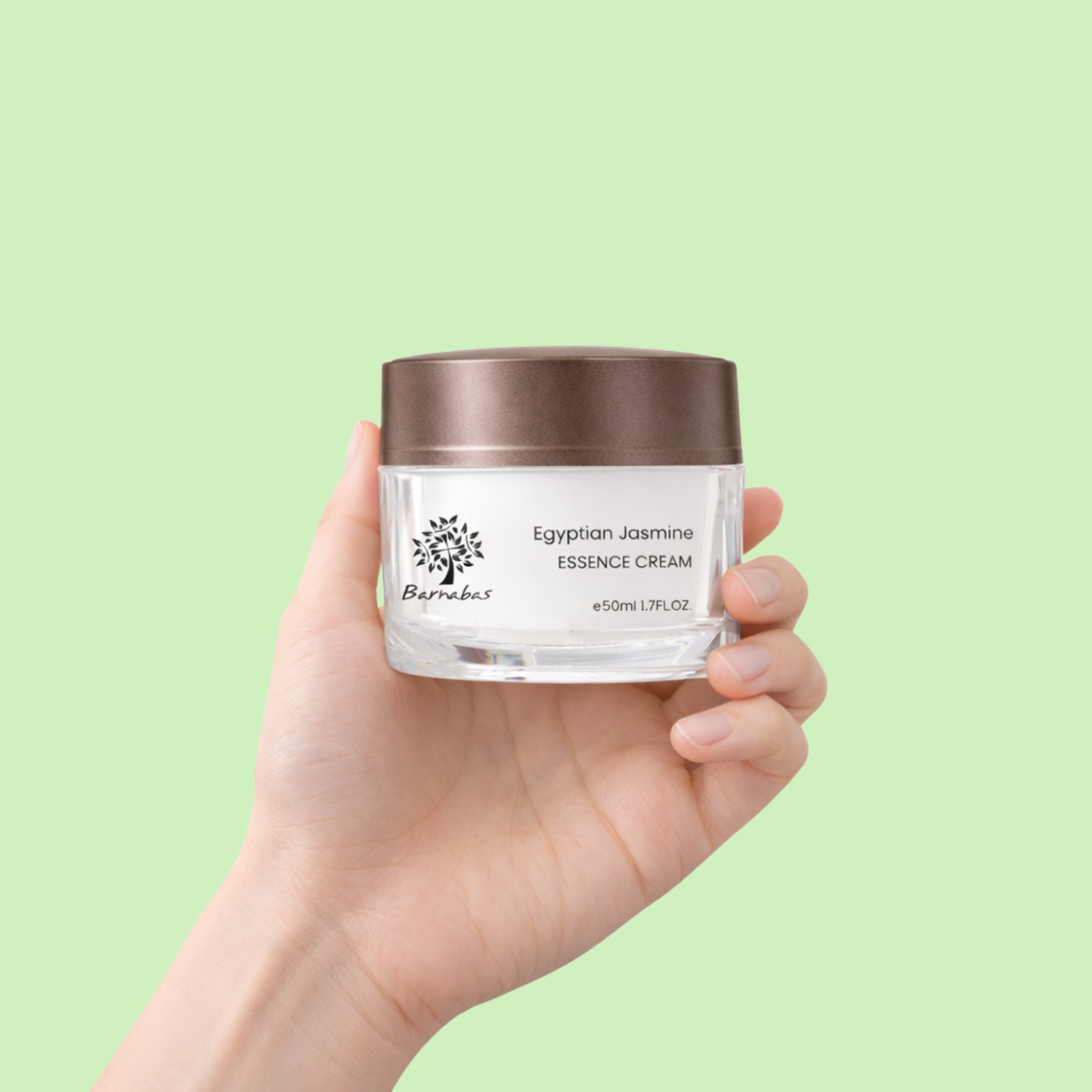 Egyptian Jasmine Essence Cream — in hand