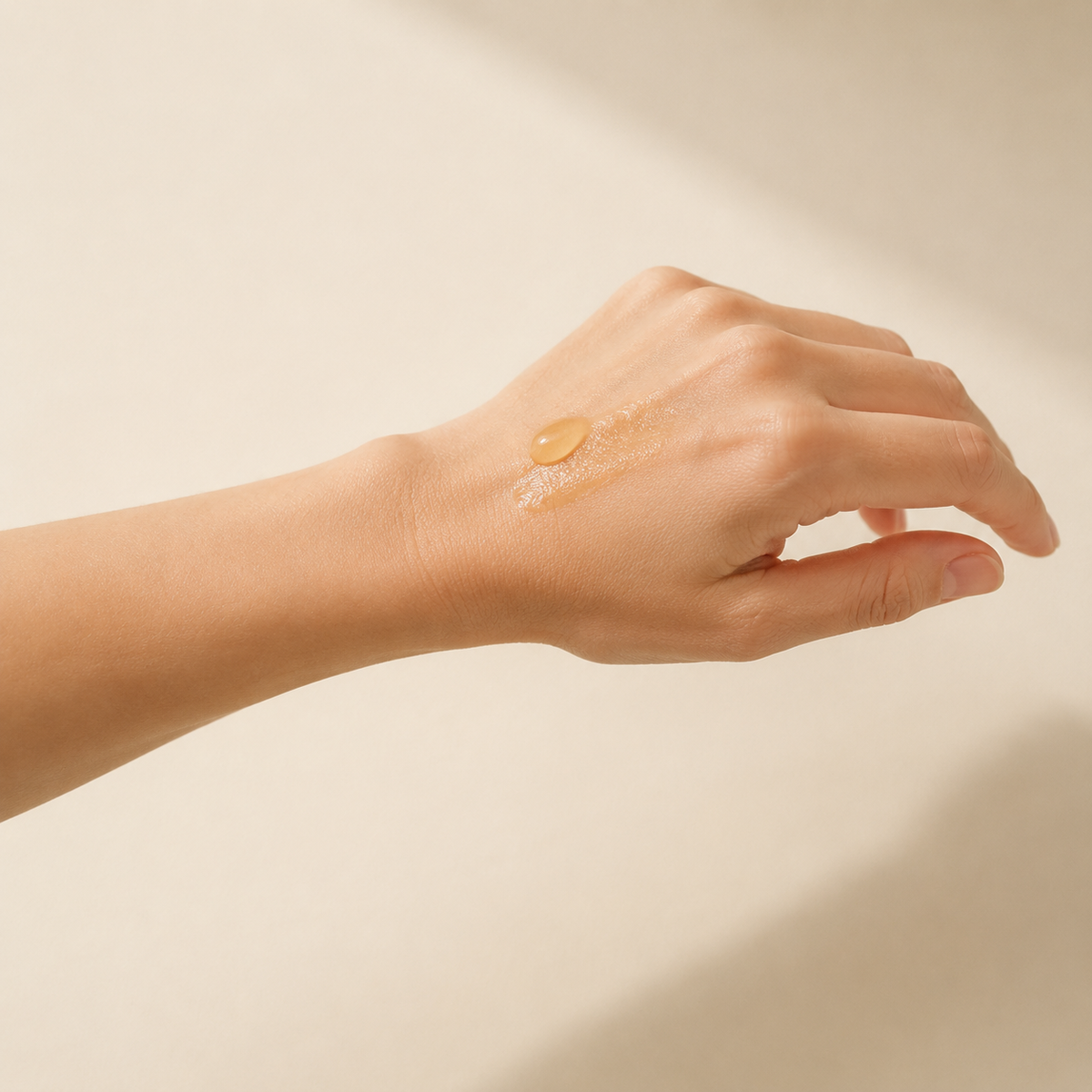 Vitamin C + Squalane Rosehip Oil — on skin