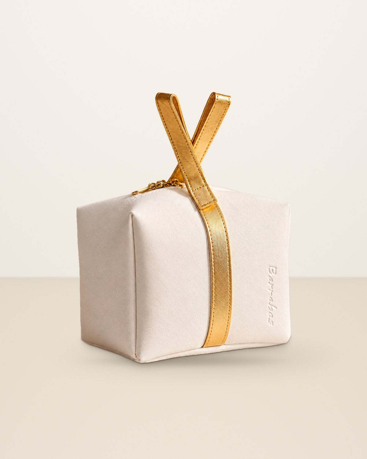 Luxury White Cosmetic Bag